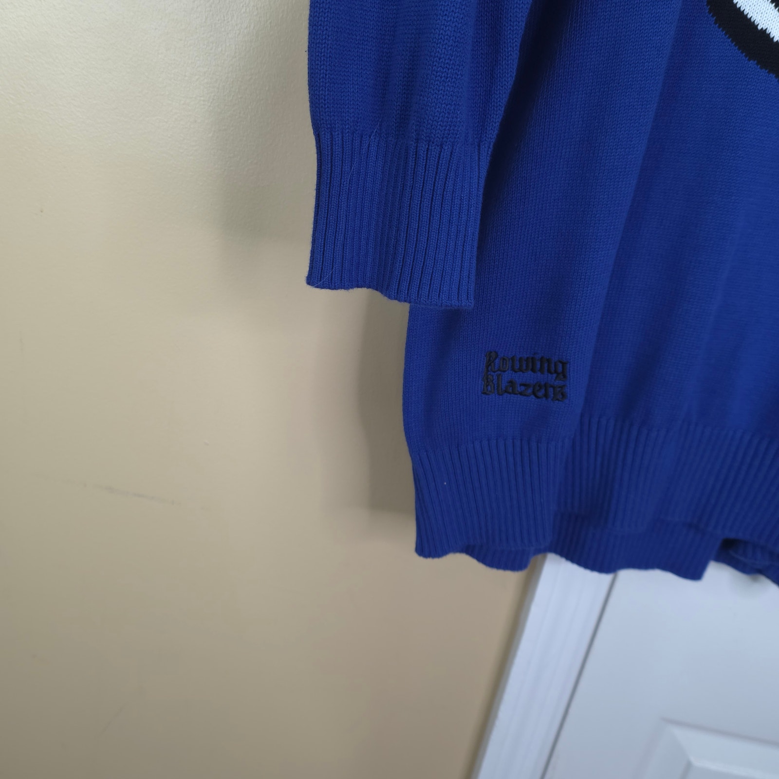Rowing Blazers Men's Magic 8 Ball Cotton Sweater Blue Size L — image 4 of 7